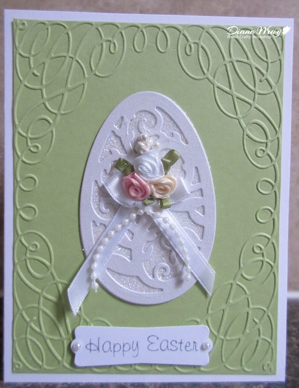 Pixie's Crafty Easter Egg card