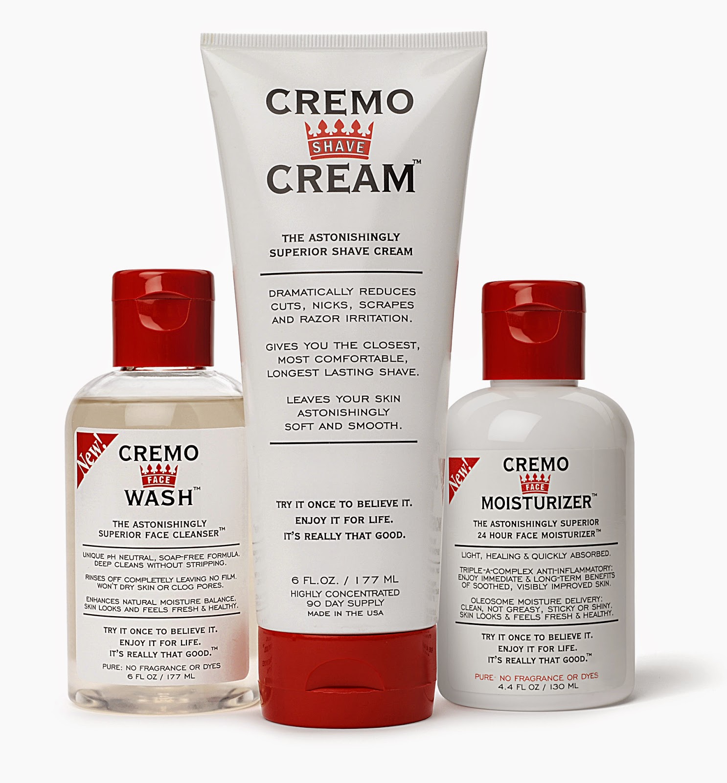 cremo face moisturizer