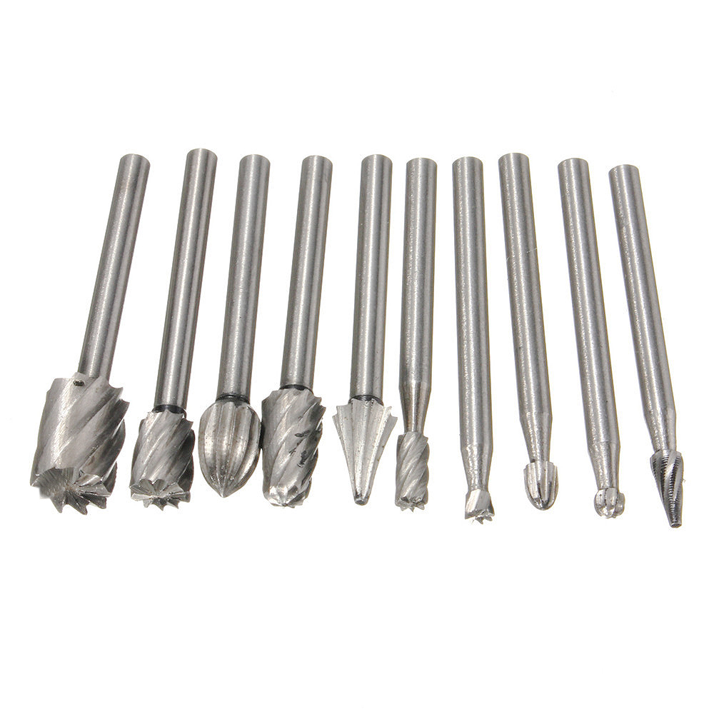 Burr Bit High Speed Wood Carving Rasp Router Set Hown store