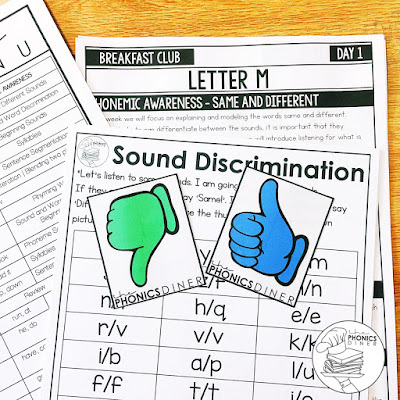 Phonemic awareness is all about the spoken sound, and it is the foundation for reading!