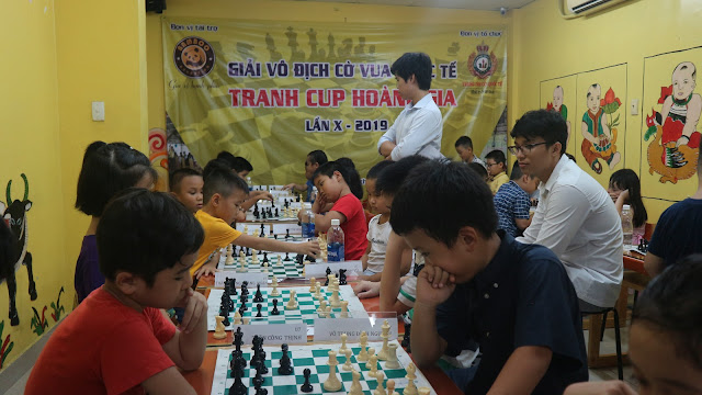 Giải cờ vua Quốc Tế tranh cup Hoàng Gia lần X - 2019