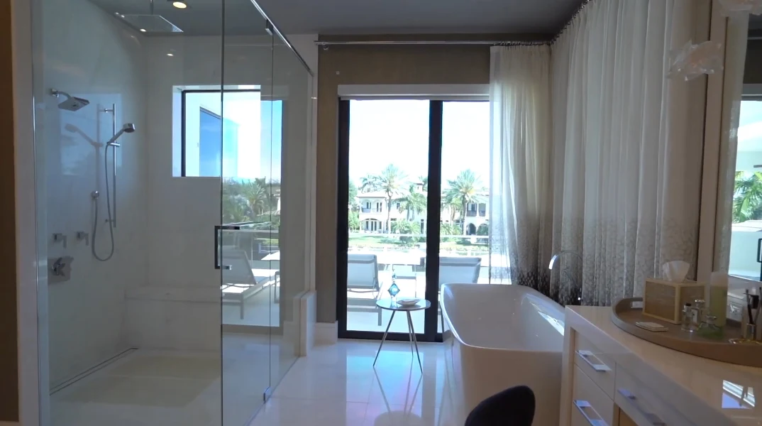 43 Interior Photos vs. 300 E Key Palm Rd, Boca Raton, FL Ultra Luxury Modern Mansion Tour