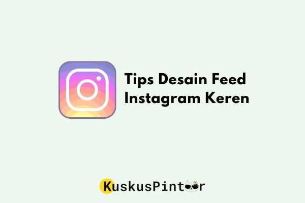 Desain Feed Instagram Keren