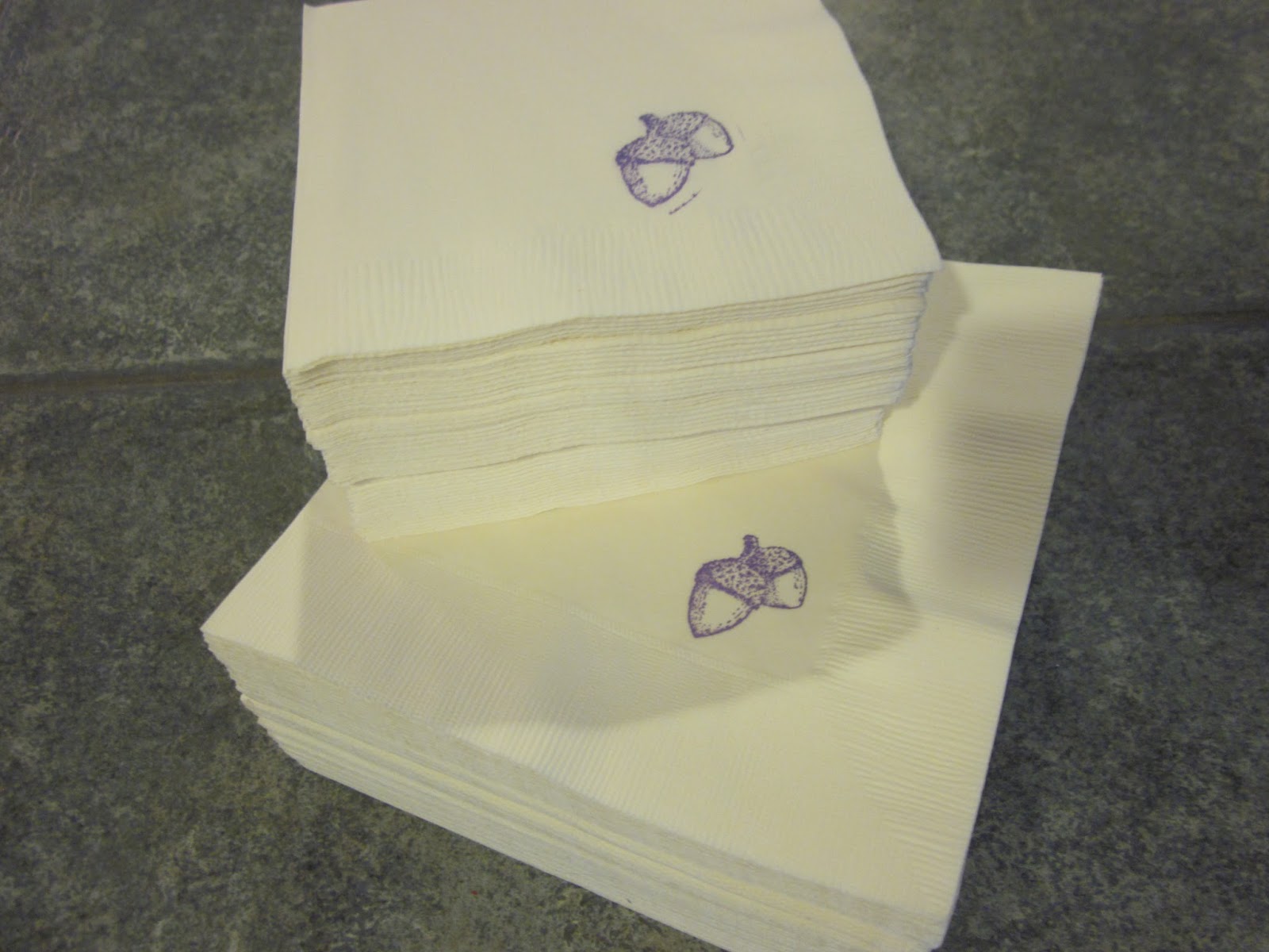 Queen B Creates Personalized Paper Napkins