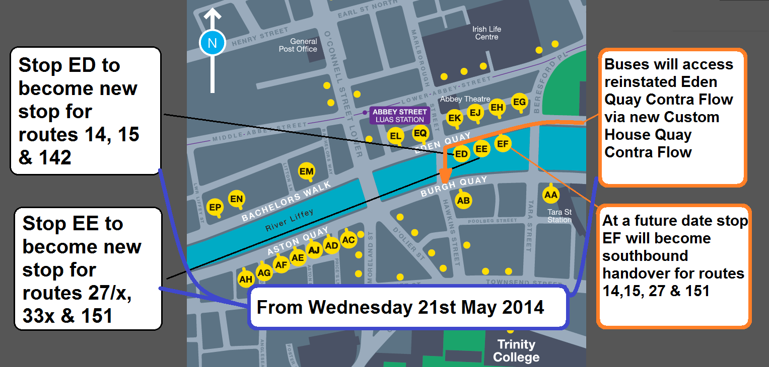 The Evening Live Drive Custom House Quay Contra Flow Bus Lane The Evening Live Drive Custom House Quay Contra Flow Bus Lane