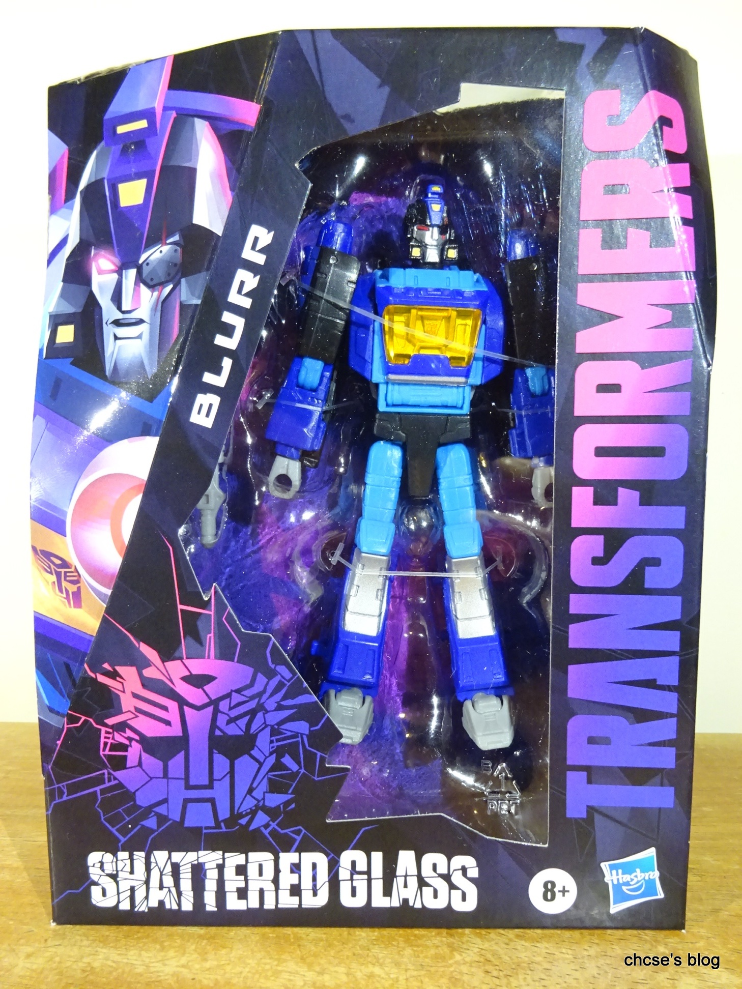 ChCse's blog: Toy Review: Transformers Generations Shattered Glass  Collection Blurr (Deluxe)