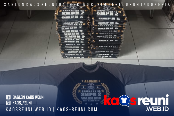 Sablon Kaos Reuni Gathering