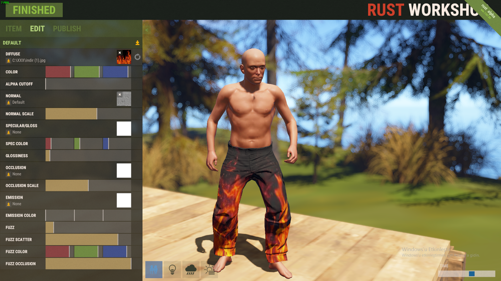 Rust выбрать пол персонажа фото 104