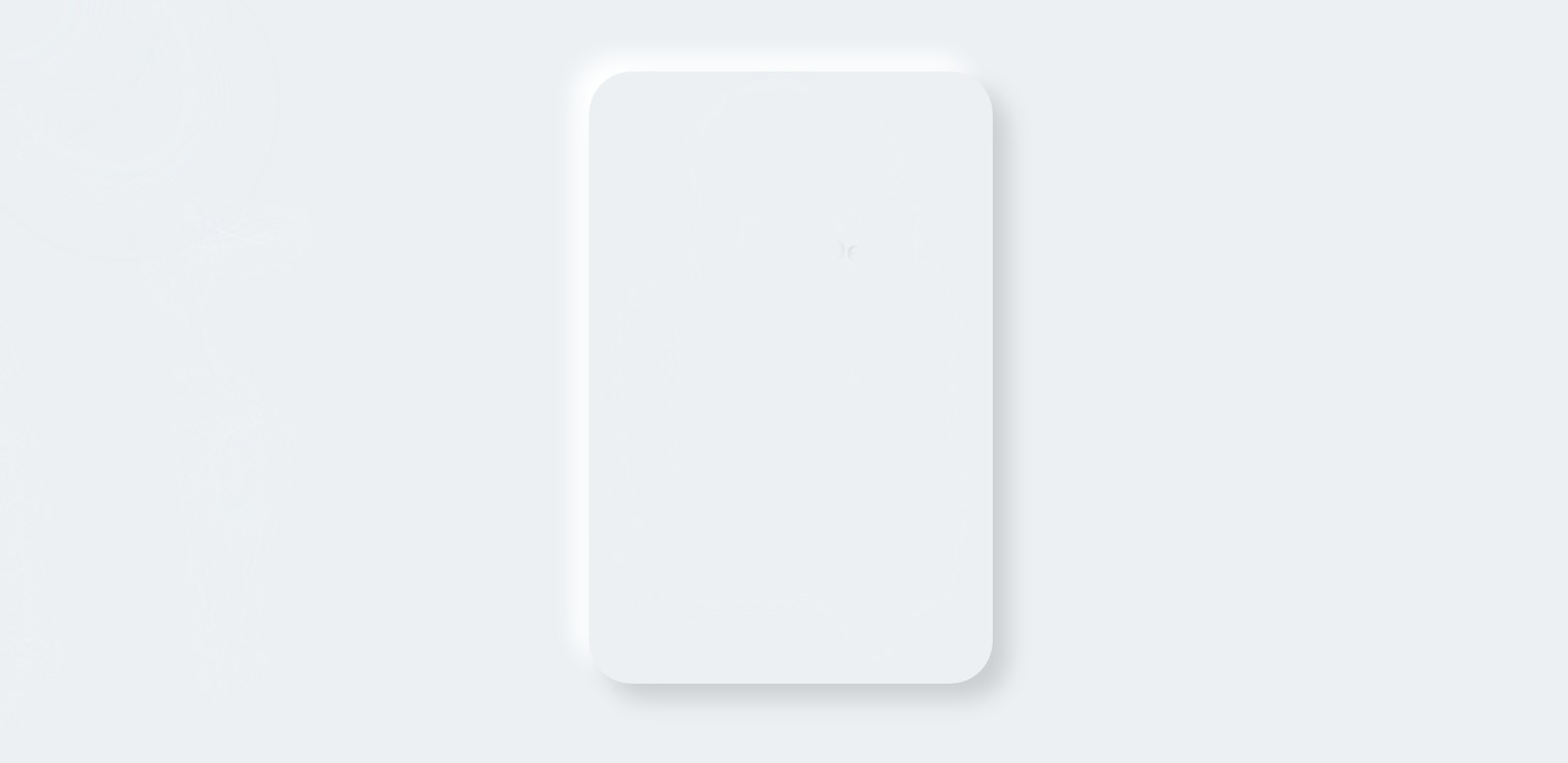Create the basic structure of the Neumorphism Login Form
