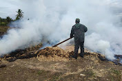 TNI Tempuh 3 Km Untuk Padamkan Api, Kebakaran Terpantau Hotspot