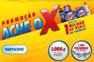 Cadastrar Promoção Ache o X Tixan Ypê Ganhe Pulseira ou Mil Vezes Valor Produto