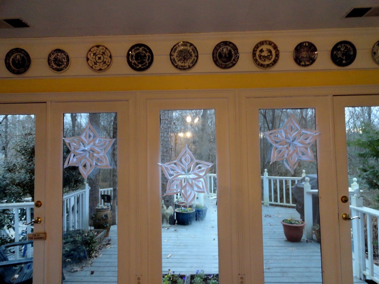 Rose Colored Glasses DIY No Cost Christmas Decorations