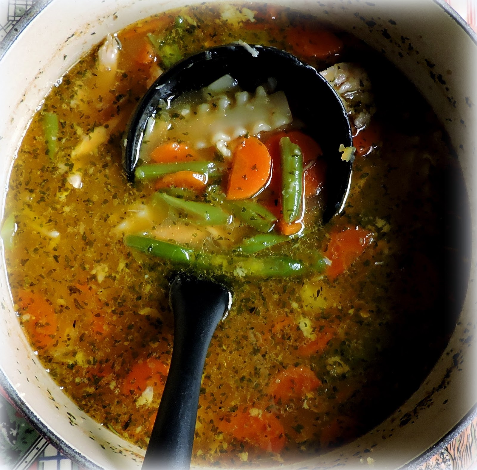 Basic Chicken Stock &Chicken Noodle Soup The English Kitchen