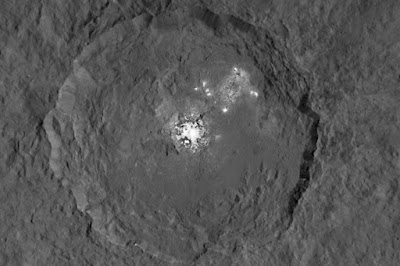 NASA's Dawn spacecraft found spots on ceres