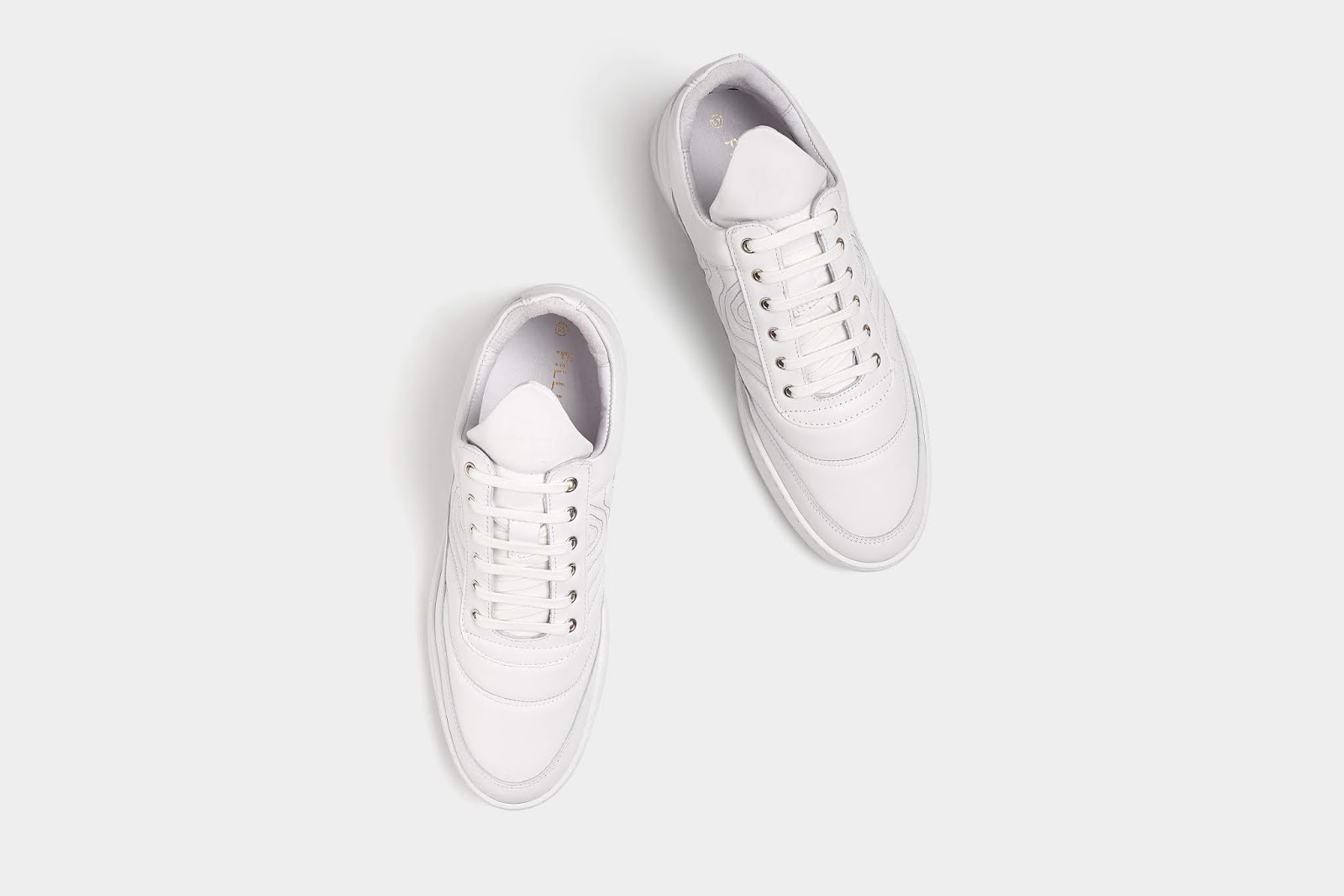 Mapped Out In Crisp White: Filling Pieces Low Top Lowe Sneaker ...