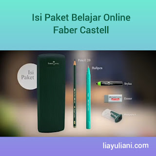 Isi Paket Belajar Online Faber Castell