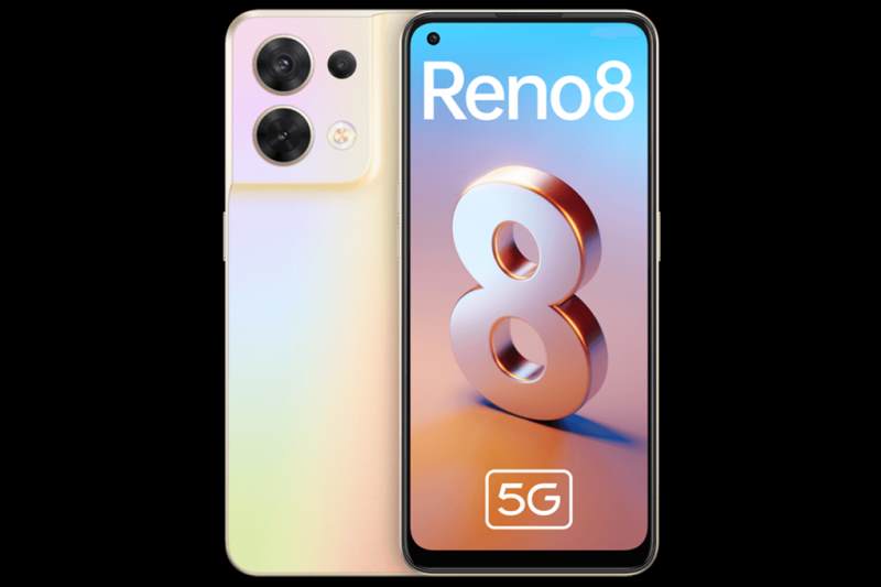 Điện thoại Oppo Reno8 5G 8GB/256GB Vàng đồng CPH2359- Hàng chính hãng