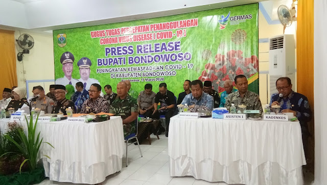 Kadinkes Kabupaten Bondowoso Menegaskan Bondowoso Bebas Terjangkit Virus Corona