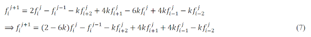 final difference equation for the system differential equations