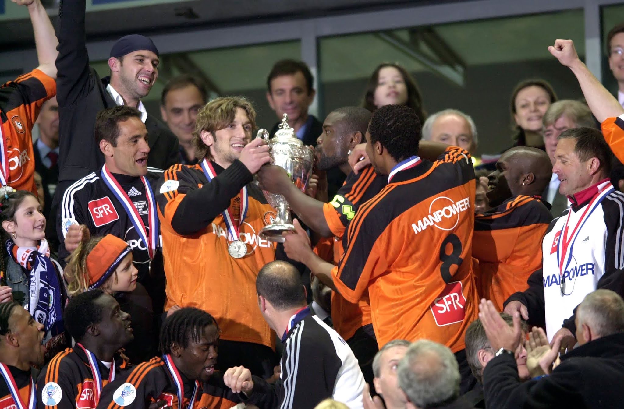 TWB22 Coupe de France 2001 2002 Lorient Bastia