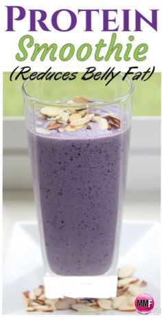 A Protein Smoothie That Helps Reduce Belly Fat
