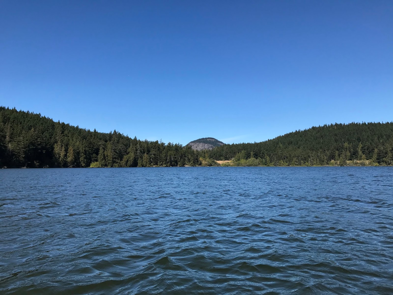Kayaking Pass Lake, Anacortes, Washington September 2017