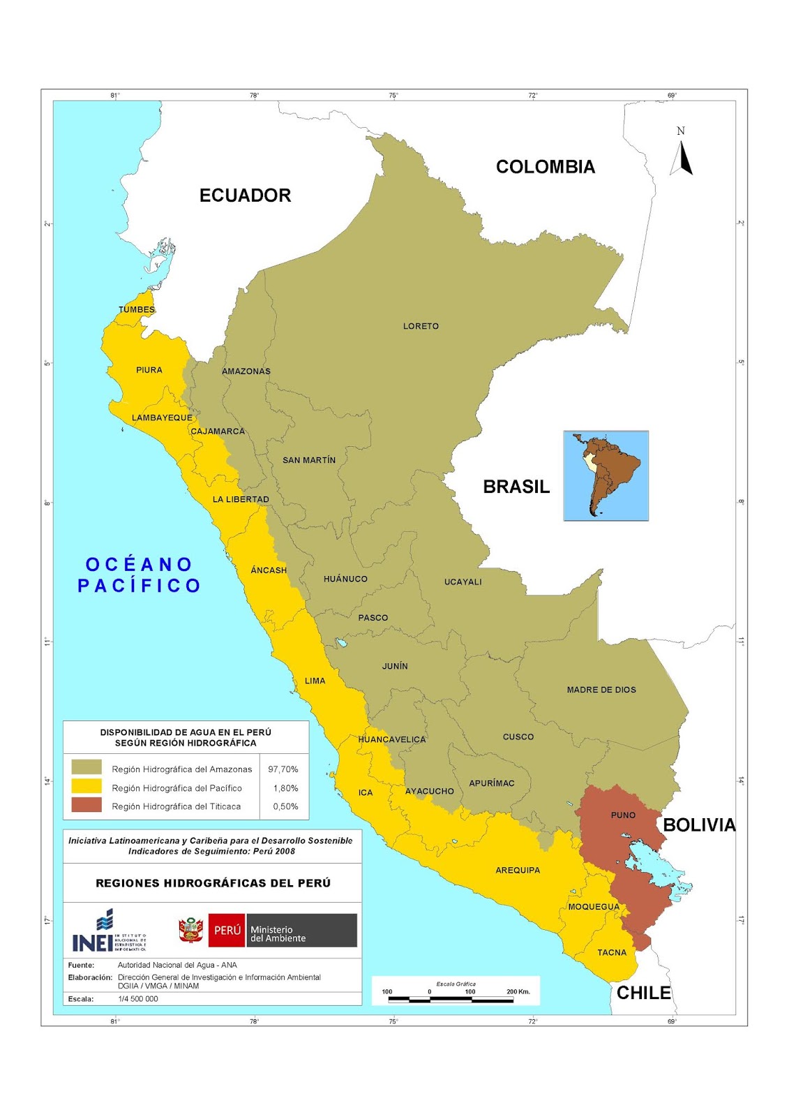 Temas Importantes EL PERU, RELIEVE, GEOGRAFIA Y CUENCAS HIDROGRAFICAS