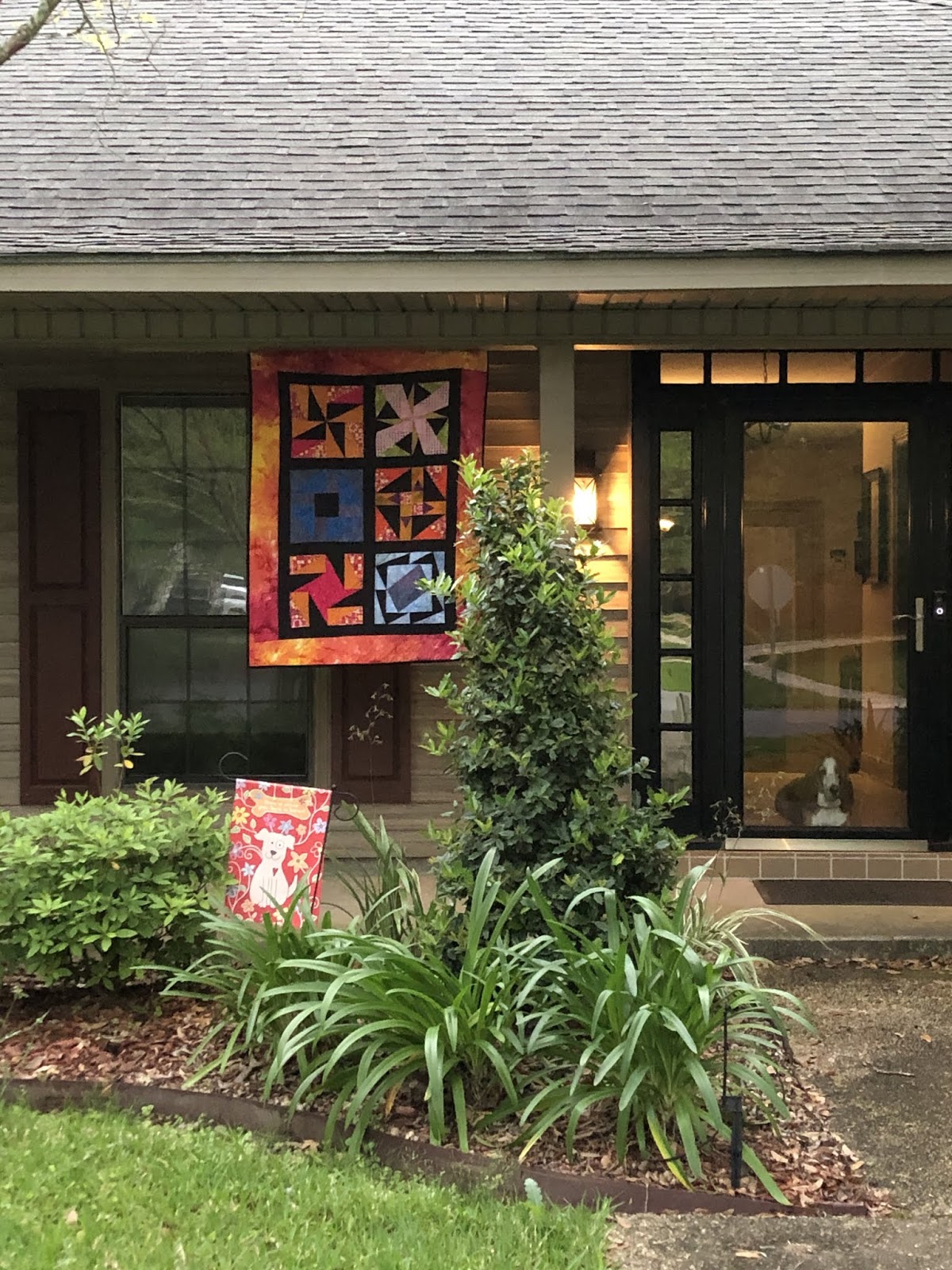 Quilts and Dogs Porch Quilt Show