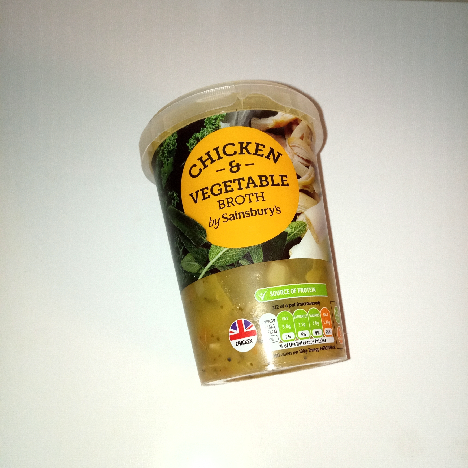 Supersupergirl's Food Reviews Sainsbury's Chicken & Vegetable Broth
