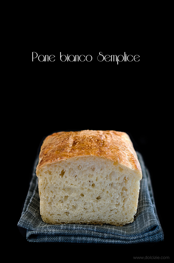 pane bianco semplice (pan bauletto)