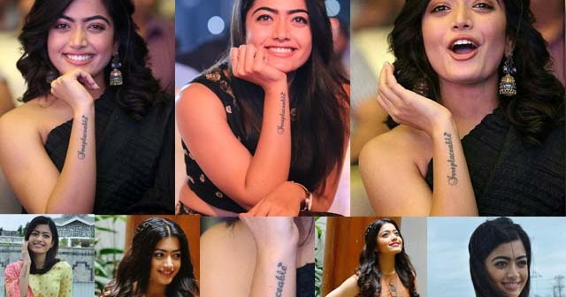 Indian Celebs: Rashmika Mandanna tattoo