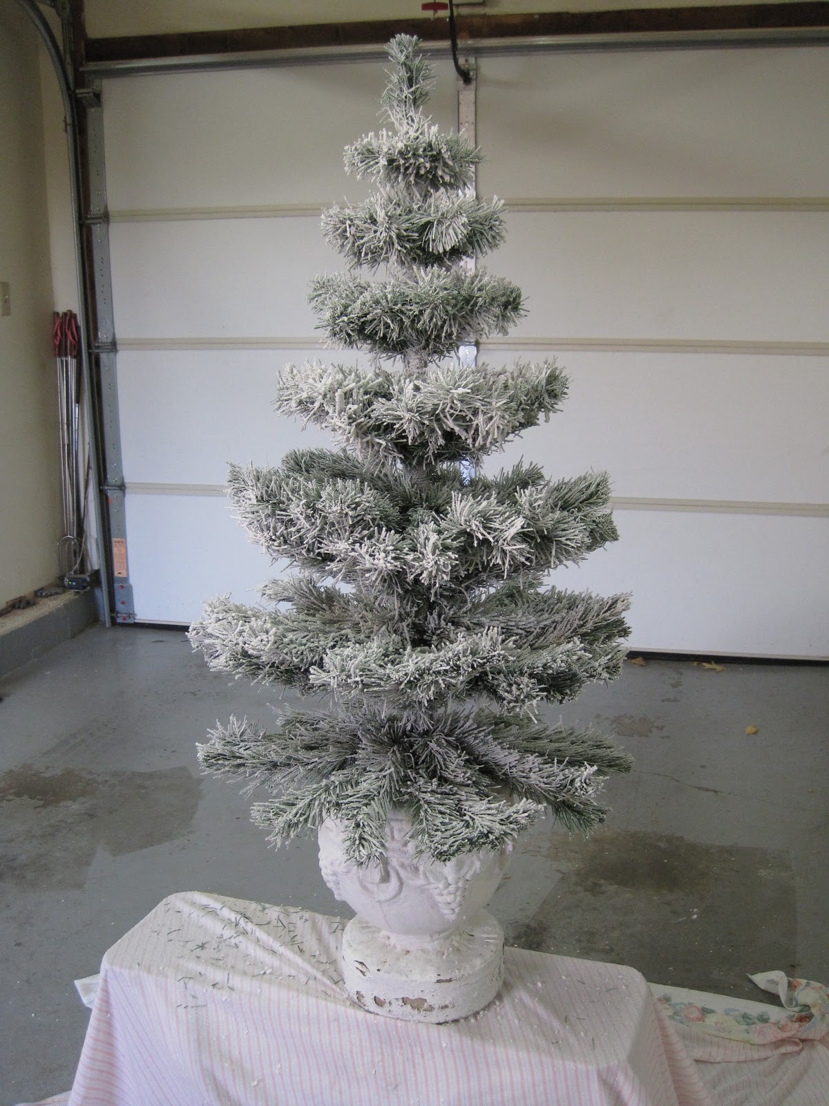 On Crooked Creek Flocking The Tree