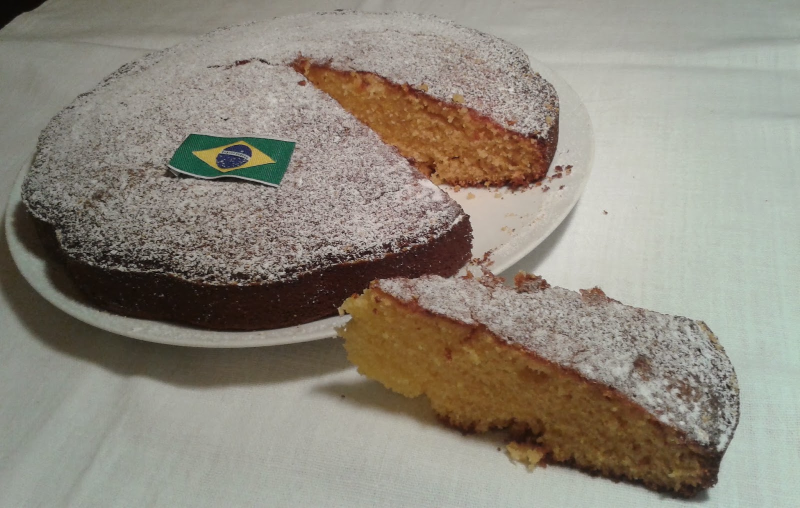 torta di mais ovvero bolo de fubà