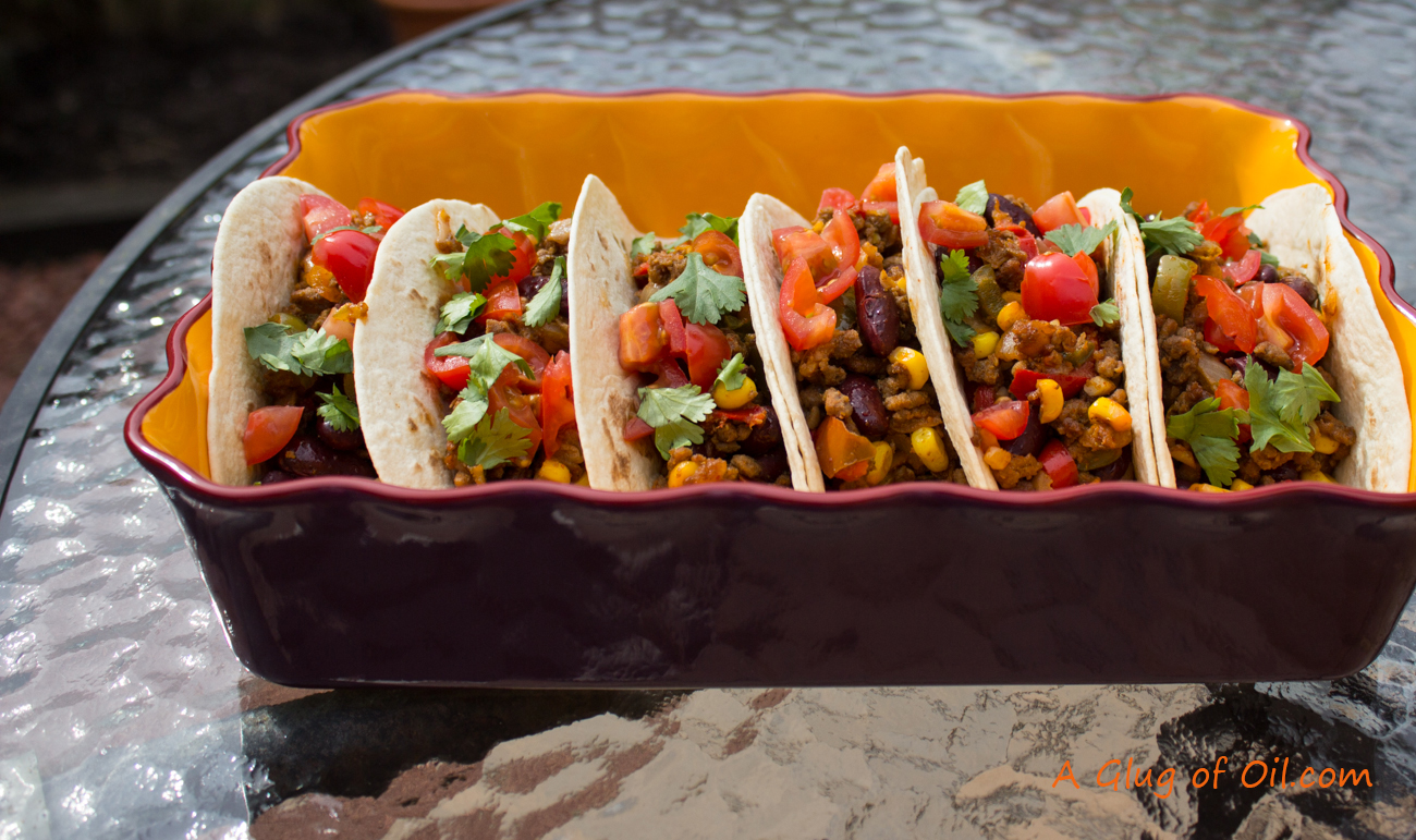 Spicy Beef and Bean Tortillas A Glug of Oil