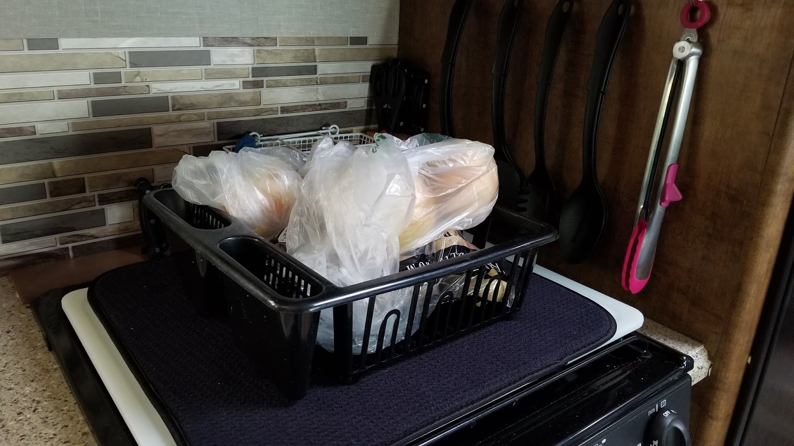 Life as a Homeschool Mom: Stove Covers for the RV