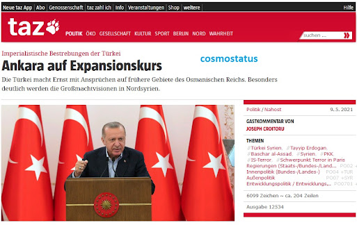 ΤΑΖ: Οι ιμπεριαλιστικές φιλοδοξίες της Τουρκίας: Η Άγκυρα βρίσκεται σε διαδικασία επέκτασης Taz