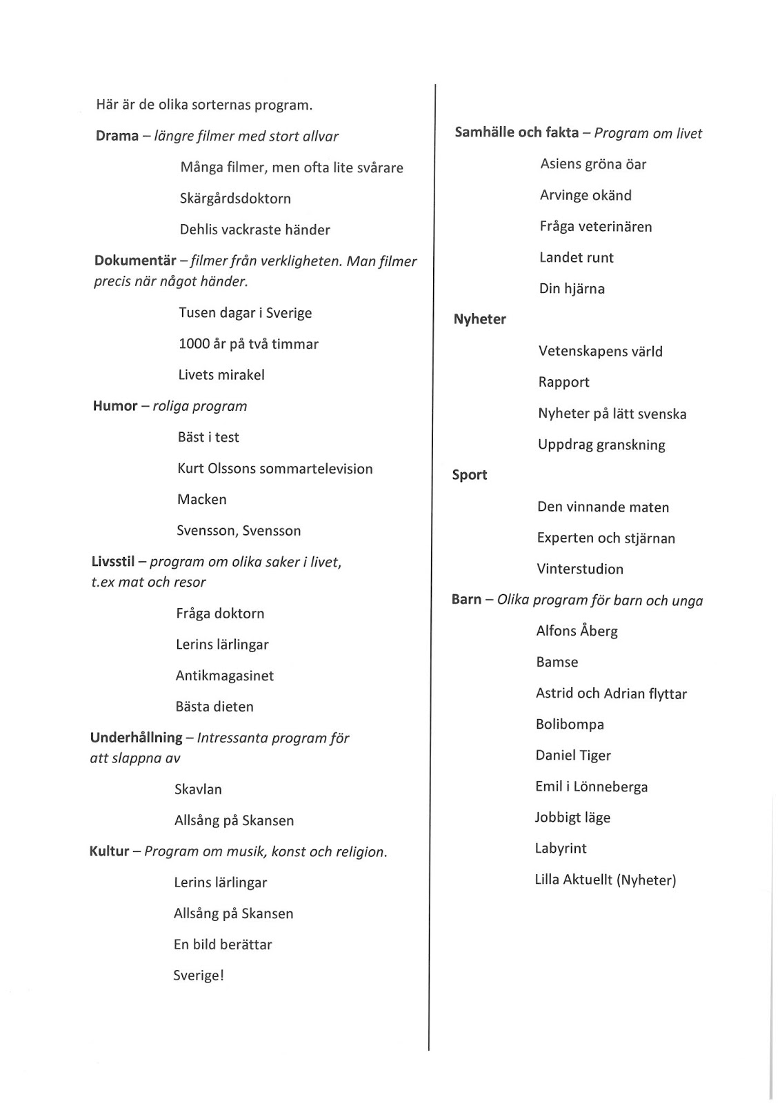 SFI Lyssna på svenska Lär dig Språkplay, svts app