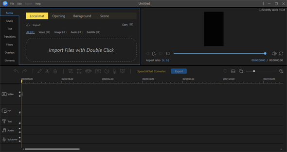 EaseUS Video Editor Full Version Main Windows