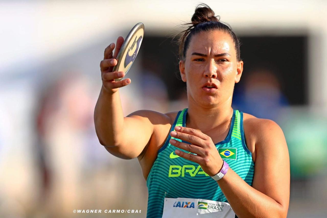 Lançadora Fernanda Borges retorna as competições de atletismo neste final  de semana