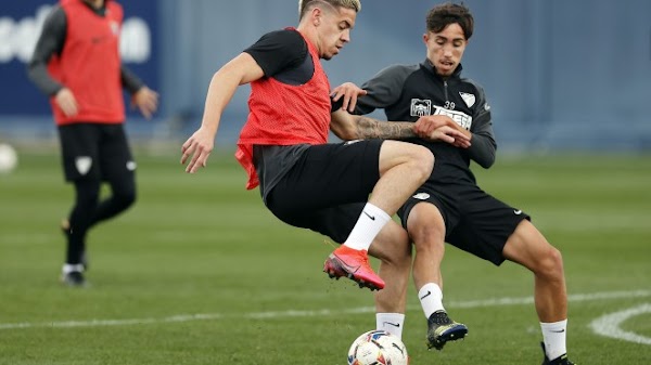 Málaga, primer entrenamiento de la semana