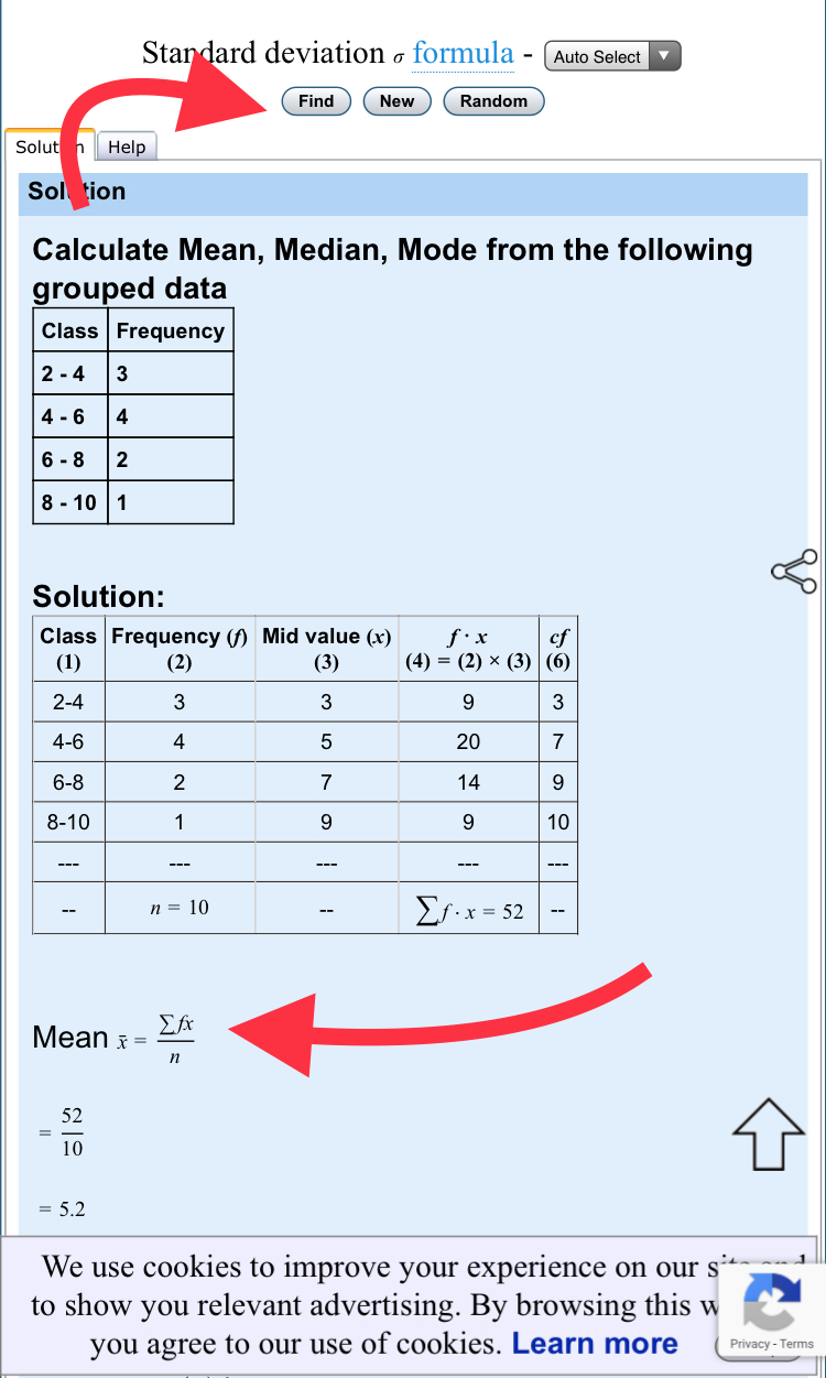 Cara Menghitung Mean, Modus, Median data kelompok dengan