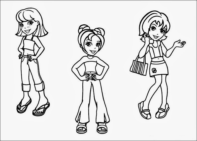 Fun Coloring Pages: Polly Pocket Coloring Pages