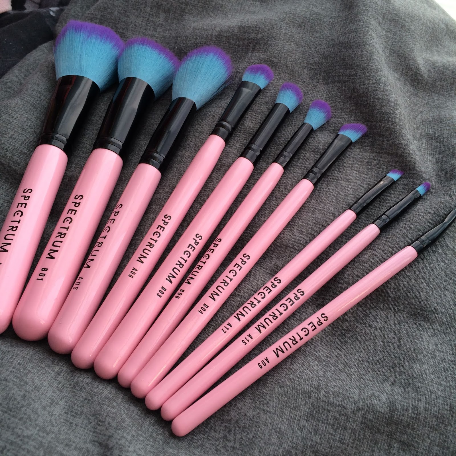 F.B.L Savvy Spectrum Collections Brushes 10 Piece Essential Set