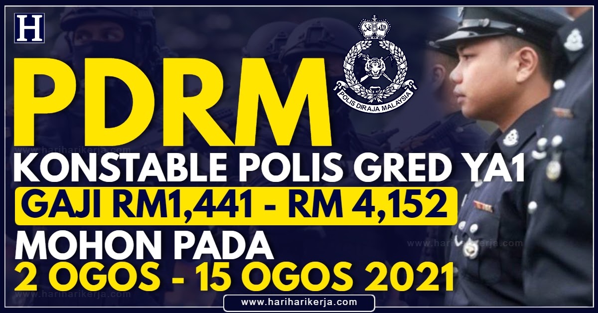 2021 bantuan pengambilan polis Permohonan PDRM