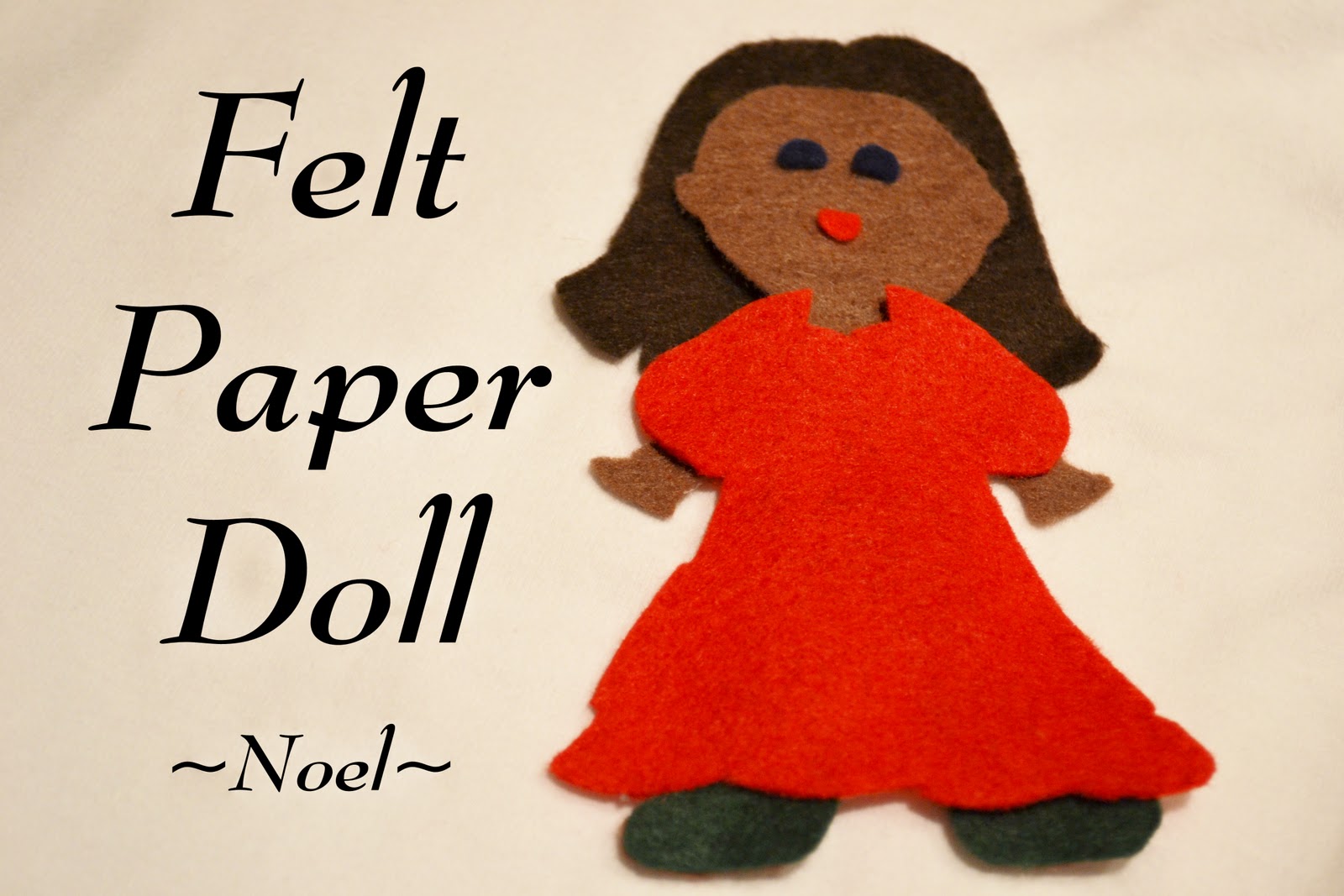 Easy DIY Doll Eyes Tutorial with Felt circles