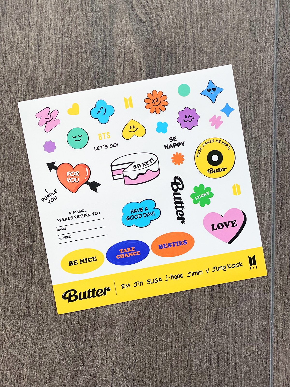 Unboxing BTS — "Butter" Single CD Cream Version