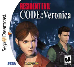 Resident Evil: Code Veronica Sega Dreamcast horror game Cover Art