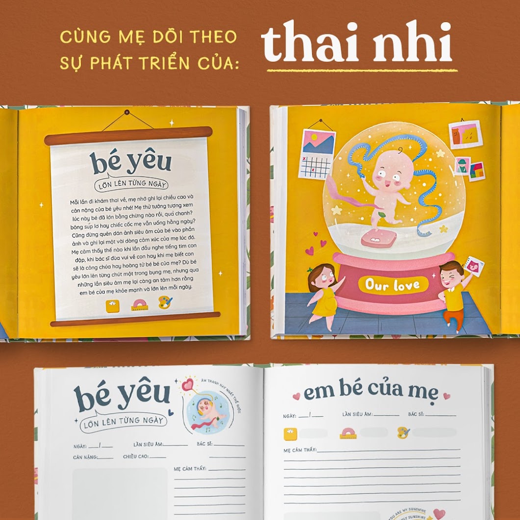 [A116] Book box: Trọn bộ sách thai giáo hay nhất cho Mẹ Bầu