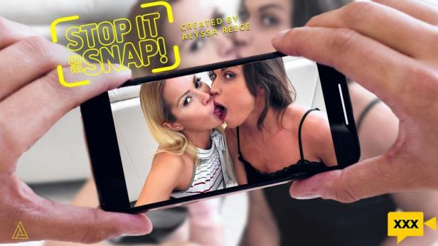[18+] Adult Time – Alyssa Reece & Cherry Kiss: Stop it or I’ll Snap! (2020) FULLHD 430MB