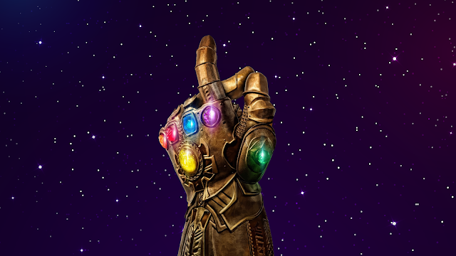 Avengers infinity war endgame thanos gauntlet wallpaper background 4k